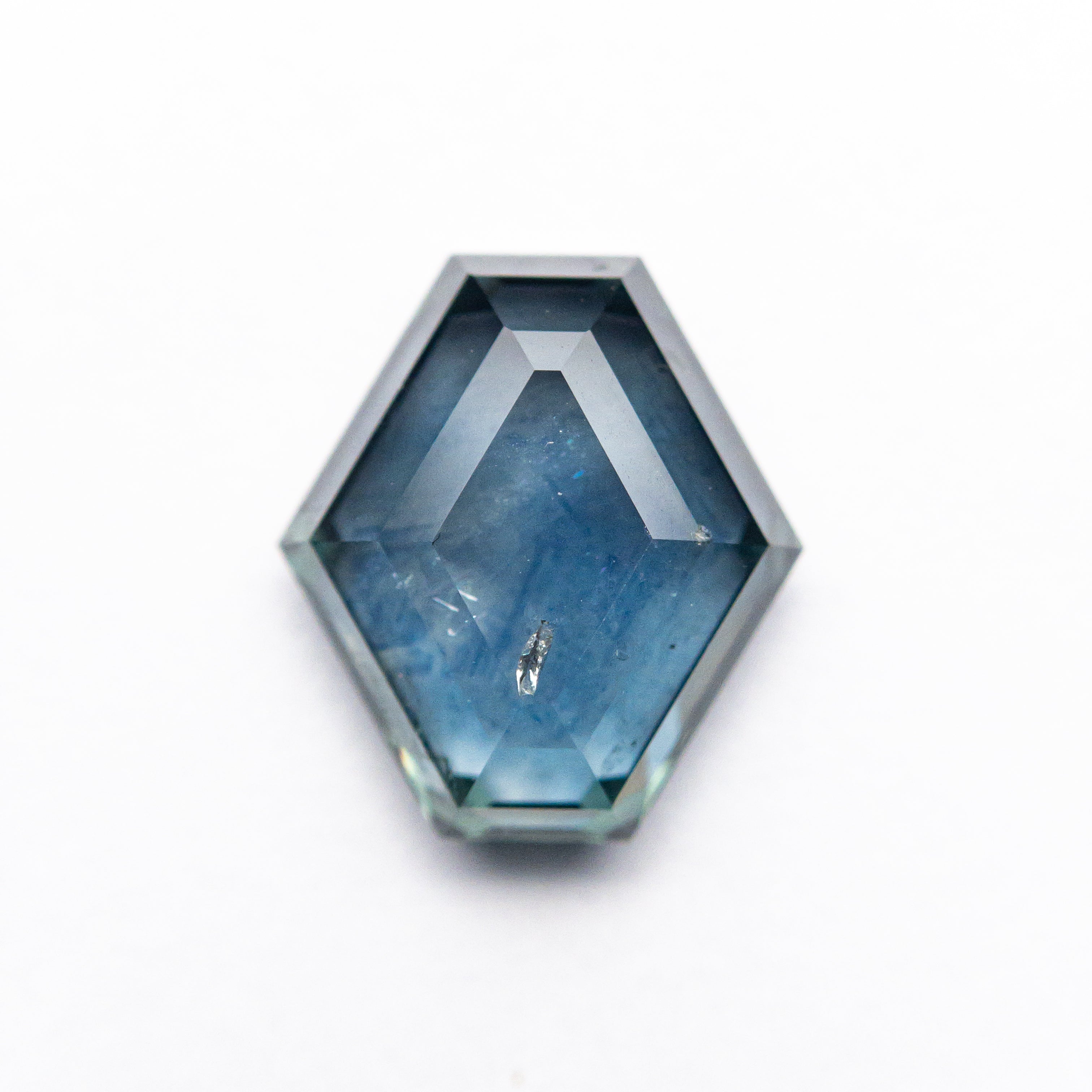 2.54ct Natural Hexagon Portrait Cut Sapphire (9.05x8.16x3.56mm) - Blue Gemstone for Engagement Rings & Fine Jewelry Making