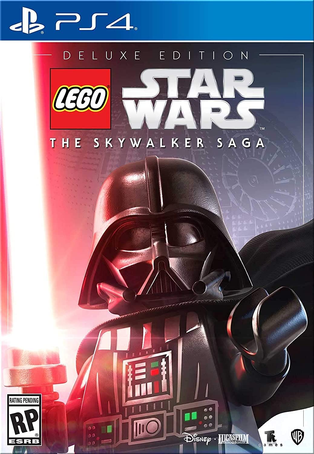 LEGO Star Wars: The Skywalker Saga Deluxe Edition for PlayStation 4 - Build & Play Epic Star Wars Adventures - Perfect for Family Game Nights & Fans of LEGO & Star Wars
