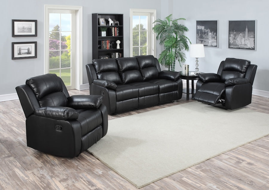 KATIE Recliner Lounge Suite - Comfortable Reclining Sofa for Living Room, Bedroom & Home Theater Relaxation