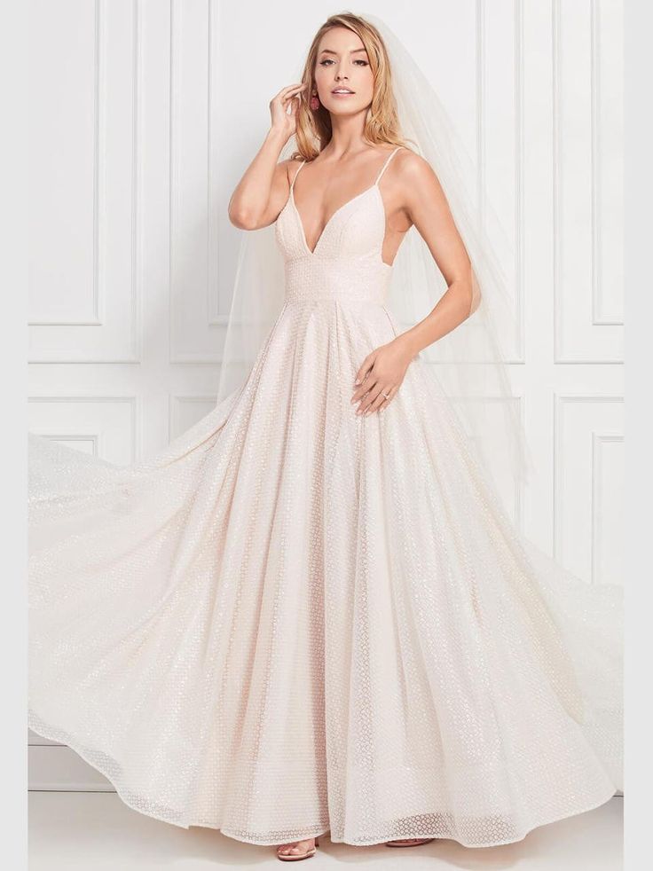 Wtoo Britton Wedding Gown - Elegant Lace Bridal Dress for Church & Beach Ceremonies | Perfect for Romantic & Boho Weddings