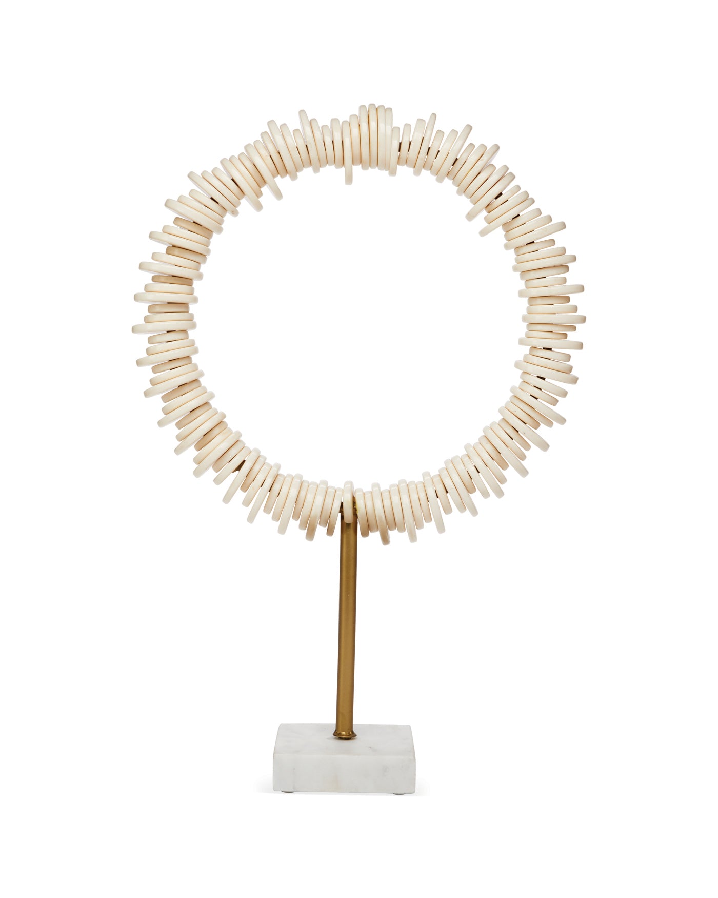 Arena Ring Sculptures (Set of 2) - Modern Geometric Wall Art for Home & Office Decor - Perfect for Living Room, Bedroom, or Workspace