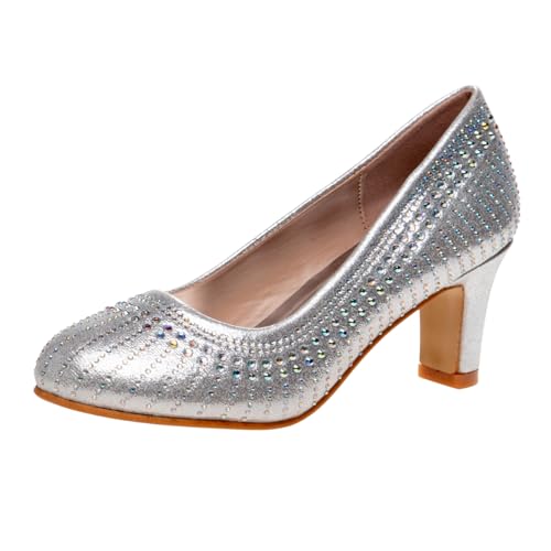 Silver Rhinestone