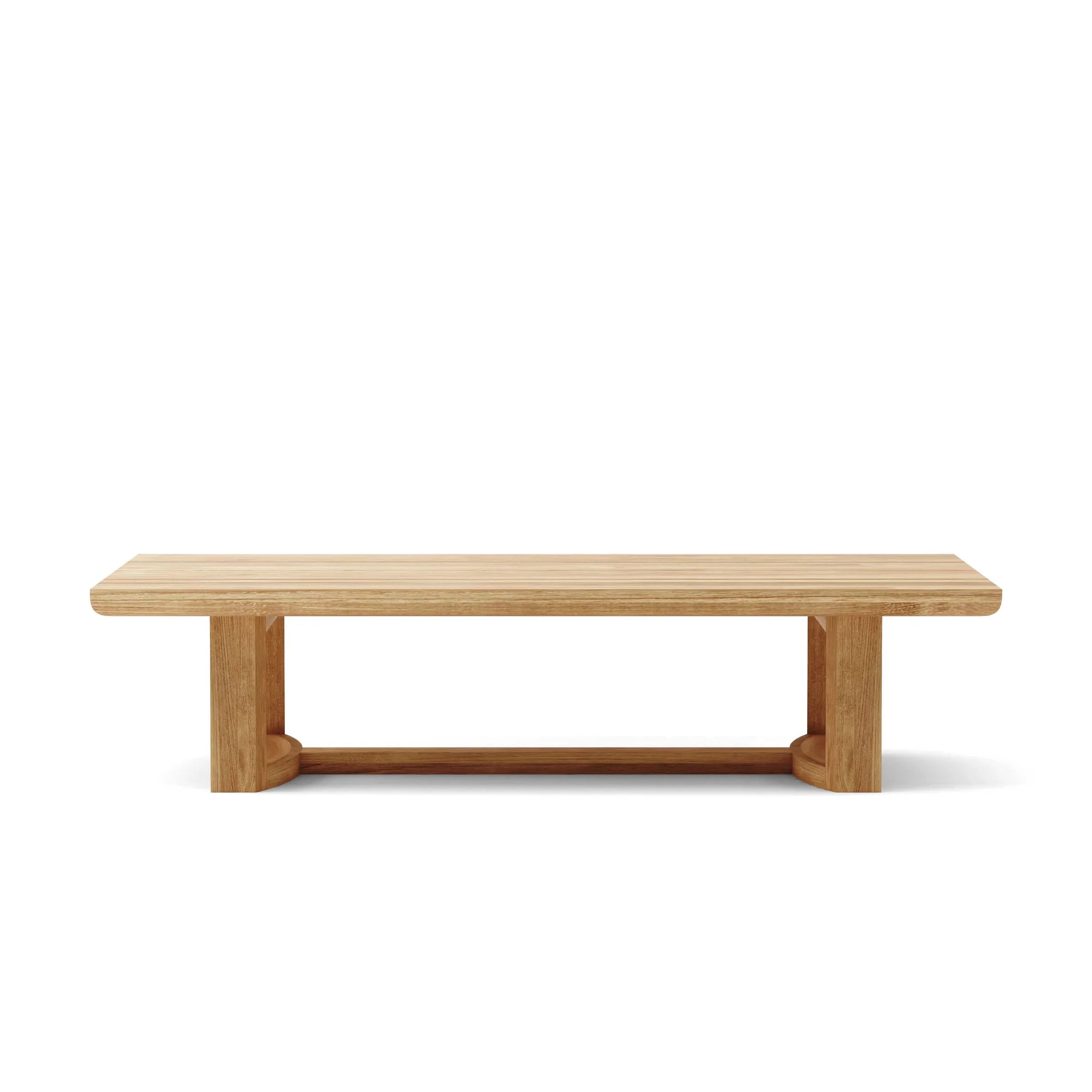 Anderson Teak Junus Coffee Table DS 225 - Solid Teak Wood Outdoor Patio Furniture for Garden, Poolside & Deck - Weather-Resistant Modern Design