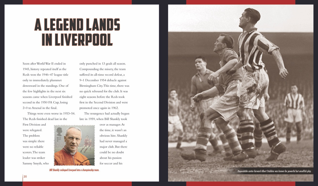 Liverpool FC Official Book 9781608185887 - Perfect Gift for Football Fans & Home Decor