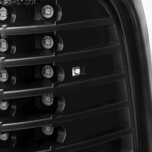 AKKON Black Halo Projector LED Headlights & Full LED Tail Lights for 2004-2008 Ford F150 F-150 - Upgrade Your Truck's Style & Night Visibility for Off-Roading & City Driving