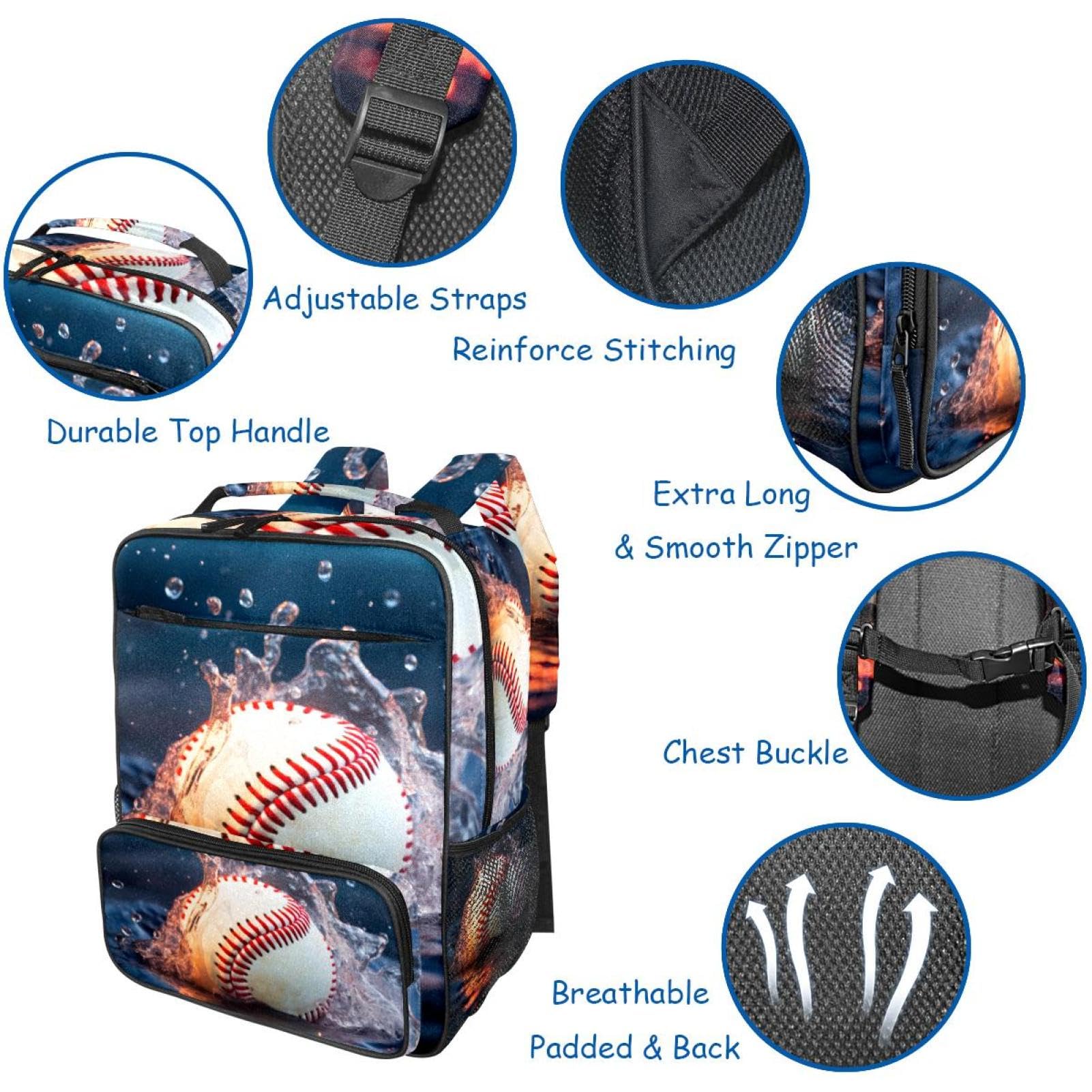 **Lightweight Travel Backpack for Men & Women - Durable Work Backpack with Laptop Compartment, Water-Resistant Sports Backpack for Hiking, Gym, School & Daily Commute**