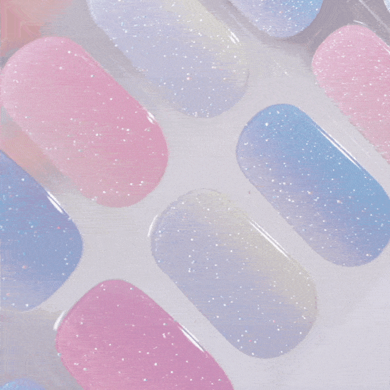 Pearl Skittles Gel Nail Stickers - 12 Colors Long Lasting DIY Nail Art Decals for Women | Perfect for Parties, Weddings, and Everyday Manicures