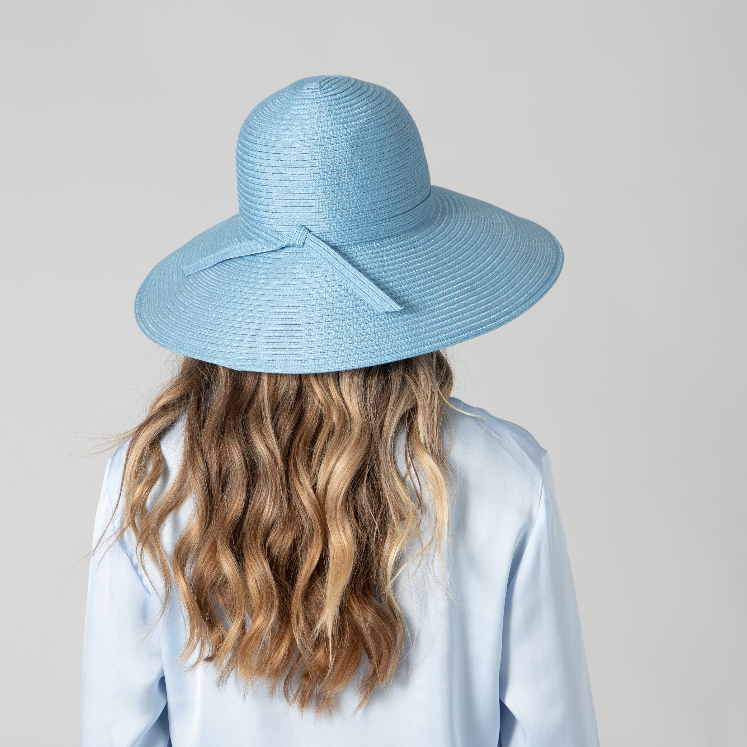 Women's UV Protection Poly Braided Sun Hat - Wide Brim Beach Hat for Summer Outdoor Activities, Travel, and Gardening