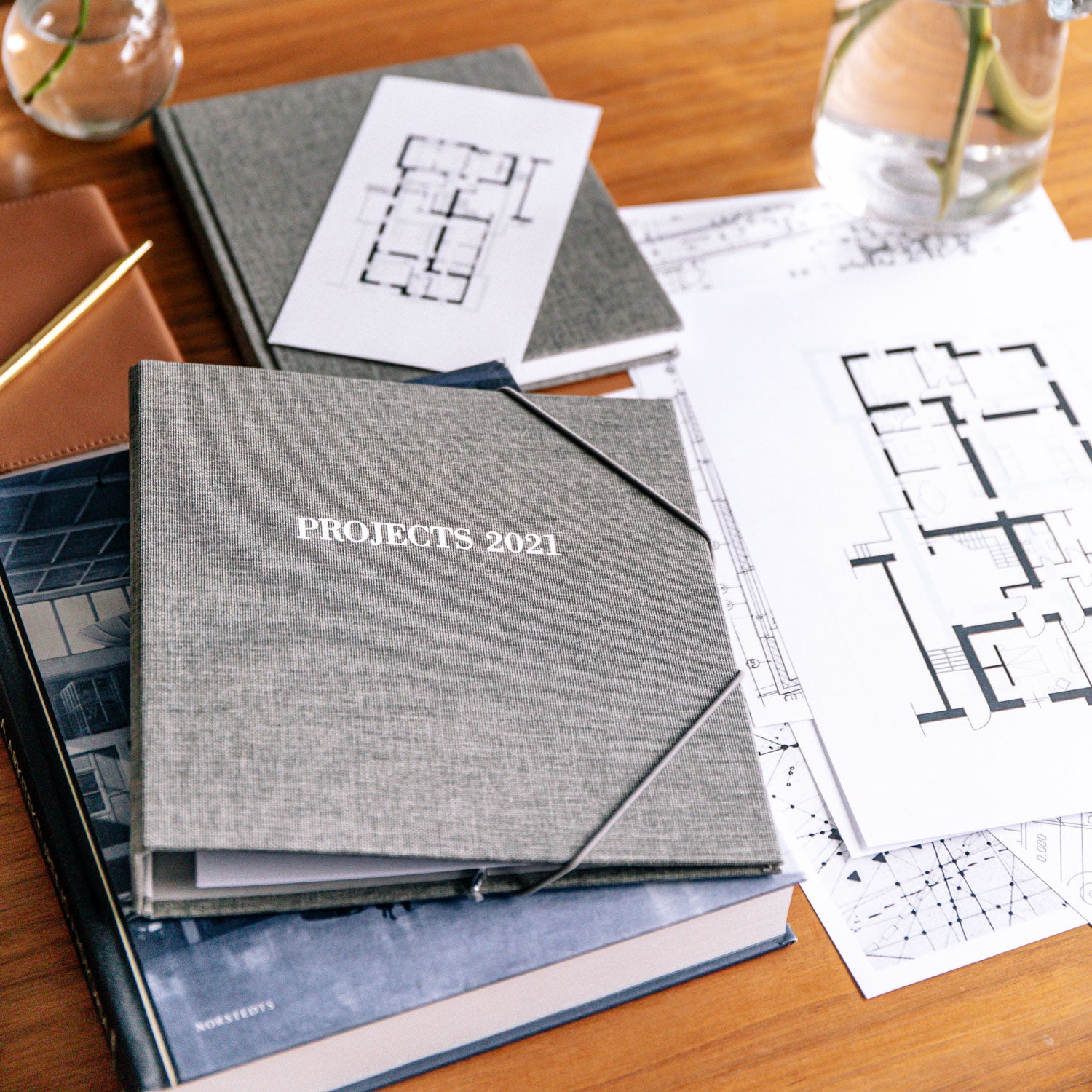 Bookbinders Design Ring Binder - Light Grey 3-Ring Binder for Office, School, and Home Organization | Durable and Stylish Document Storage Solution
