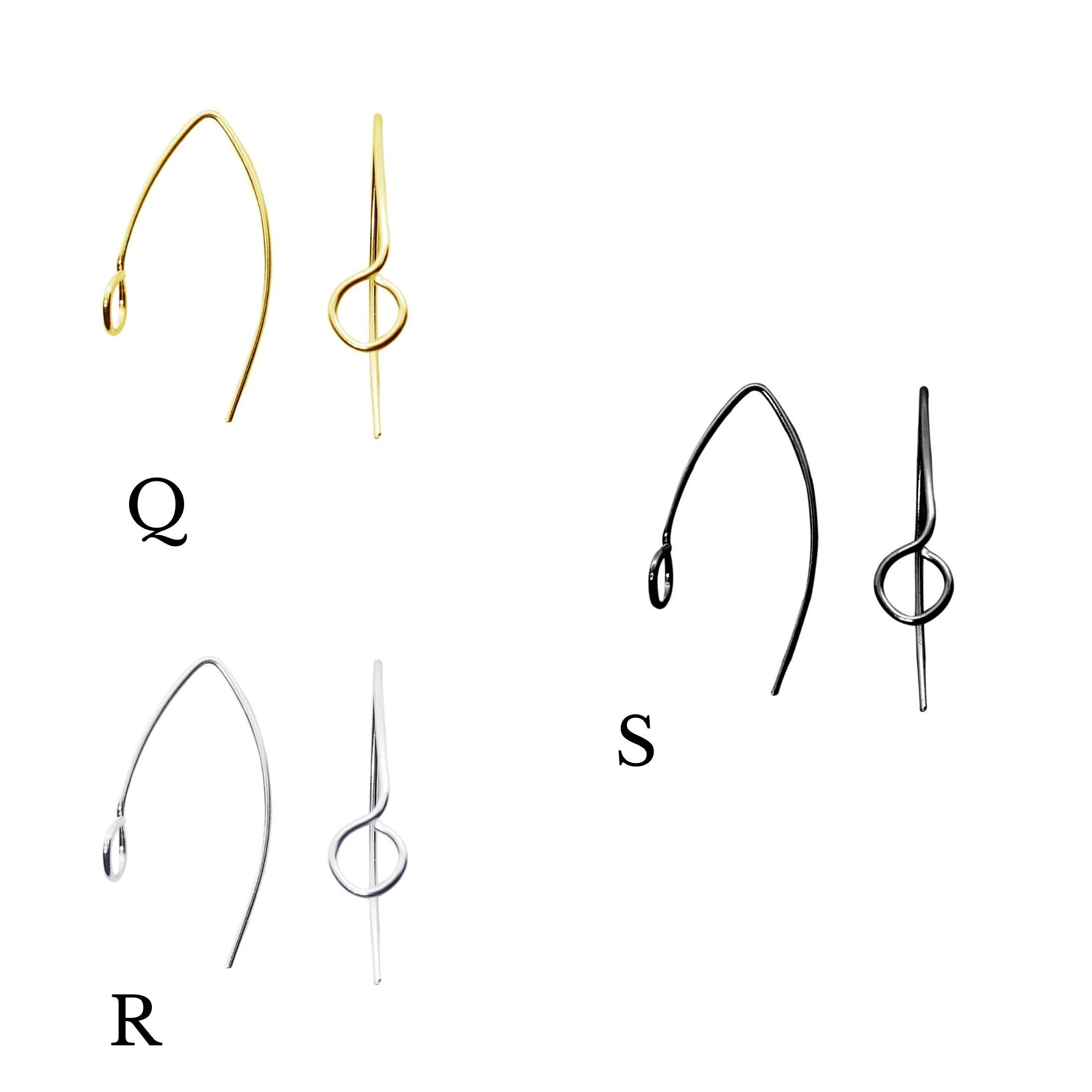 Elegant Marquise Shape Rose Gold Ear Wires - 20 Gauge, 30mm for Handmade Jewelry Making & DIY Earring Design - Perfect for Dangling Earrings, Hook Wires, and Craft Projects