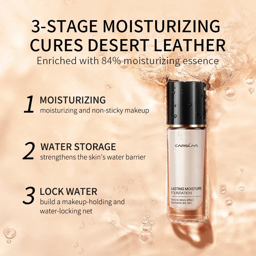 Matte Liquid Foundation - Full Coverage, Oil-Free & Long Lasting - Perfect for Daily Wear & Special Occasions