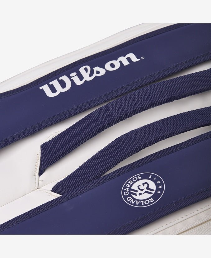 Wilson Roland Garros Super Tour 9-Pack Tennis Bag | Premium Tennis Gear for Players & Coaches | Perfect for Tournaments, Practice & Travel