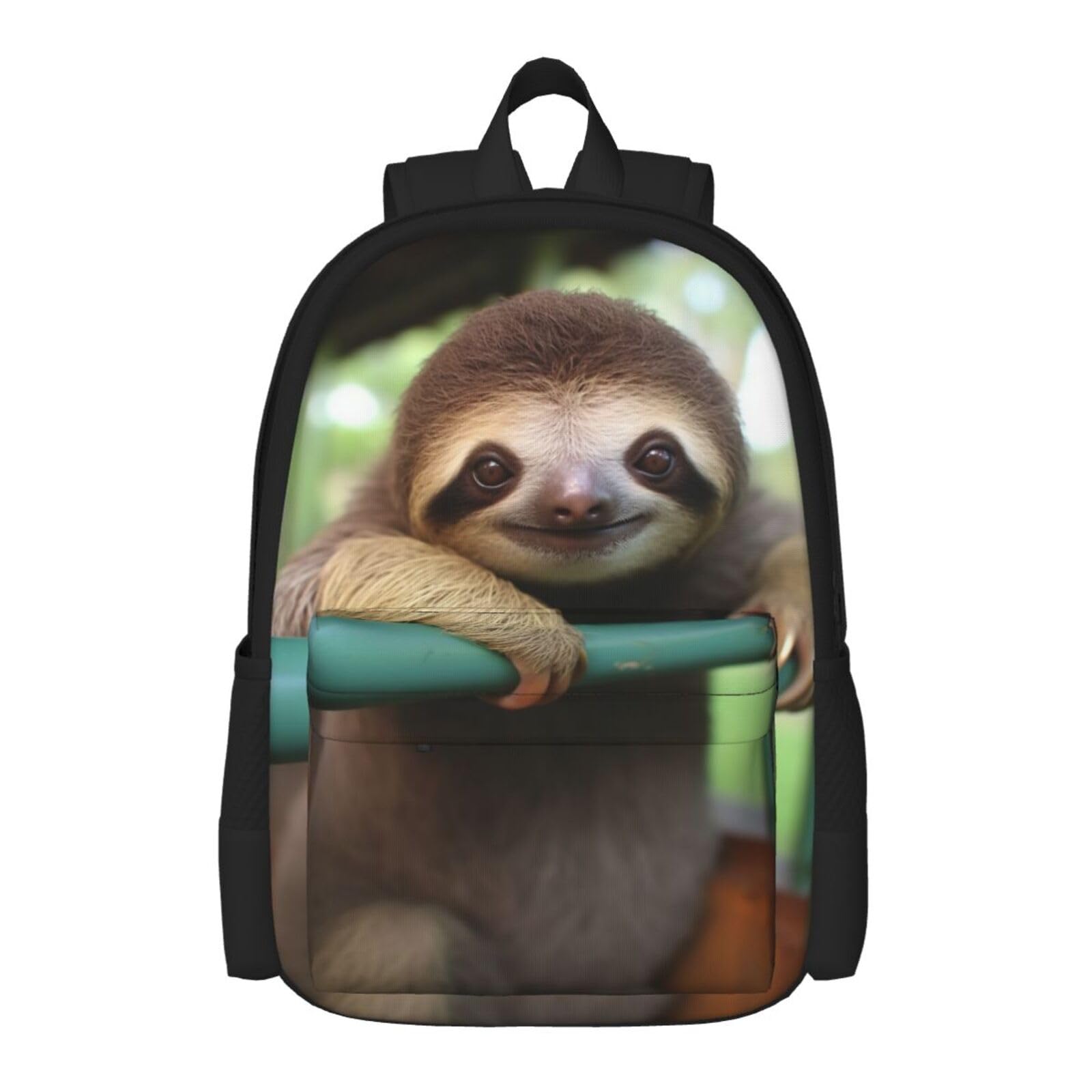 3D Cute Sloth Backpack for Girls & Boys - Lightweight School Bookbag with Laptop Compartment - Perfect for School, Travel & Everyday Use