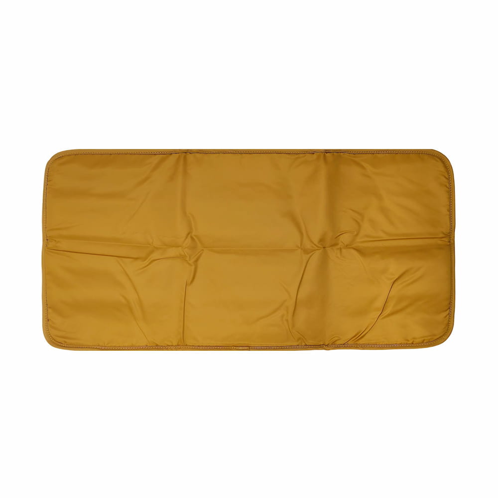 Portable Slimline Nappy Change Mat - Waterproof & Foldable Baby Changing Pad for Travel, Khaki Gold - Perfect for Diaper Bags, Strollers & On-the-Go Parenting