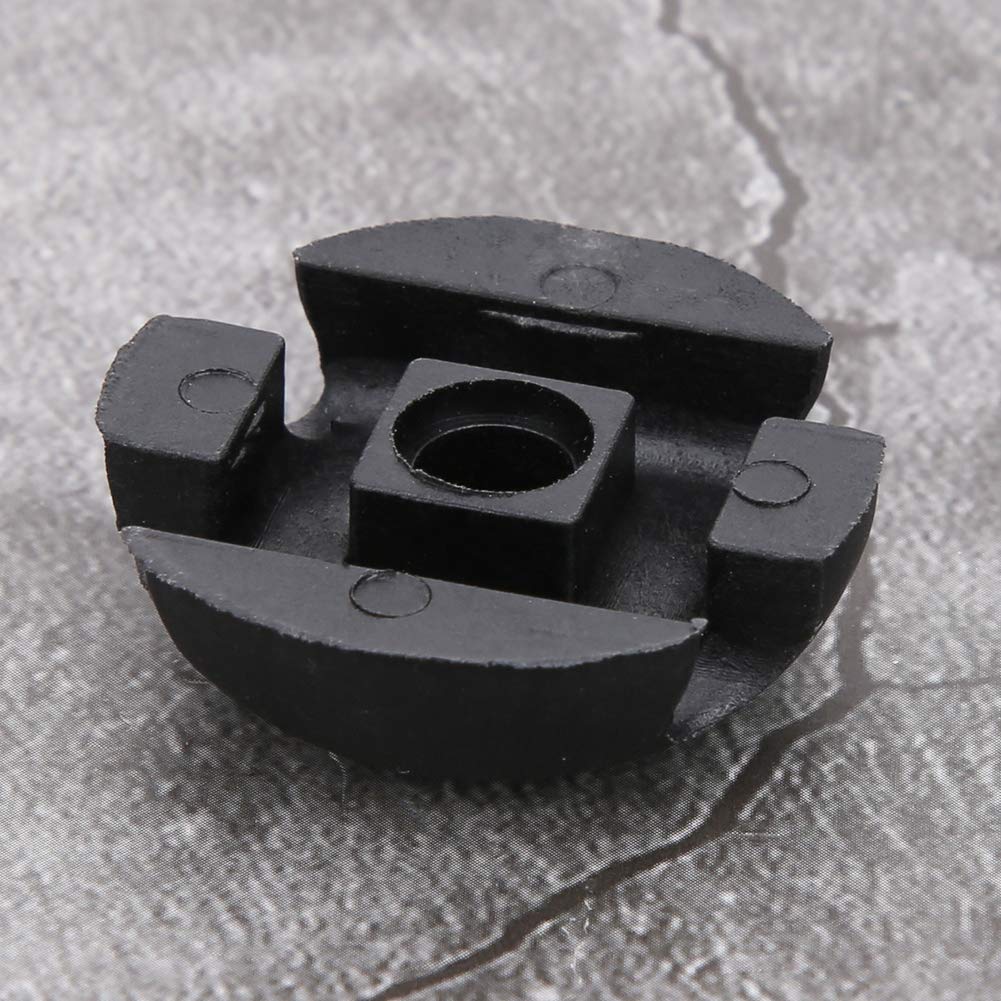 10pcs MAGT Kayak Deck Line Guides - Round Plastic Canoe Rigging Accessories for Secure Marine Rope Management | Perfect for Kayaking, Canoeing & Water Sports Gear Organization