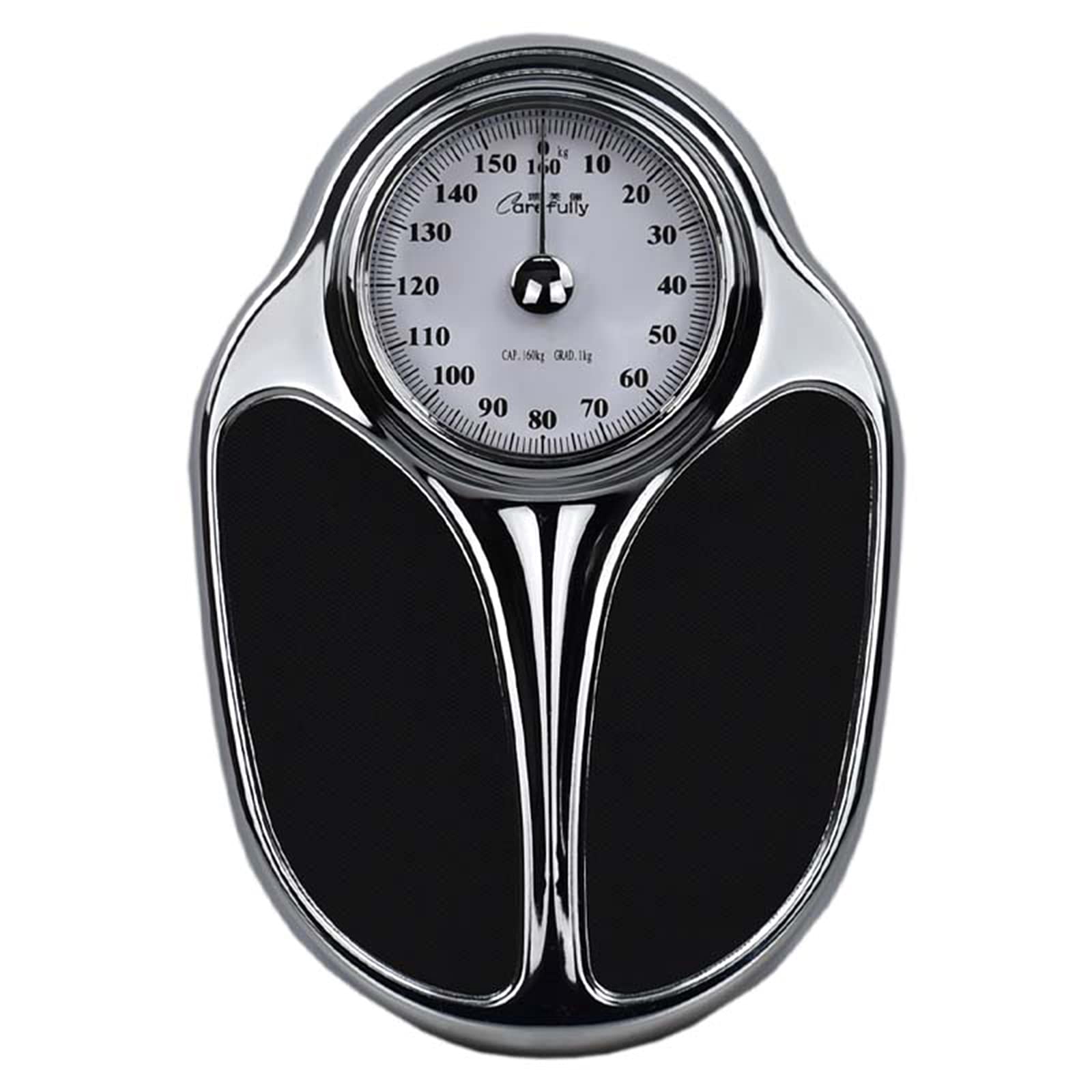 Yeanee 150kg Mechanical Bathroom Scale - Analog Non-Slip Weighing Platform with Large Easy-to-Read Dial & Retro Classic Design - Perfect for Home, Gym, and Health Monitoring