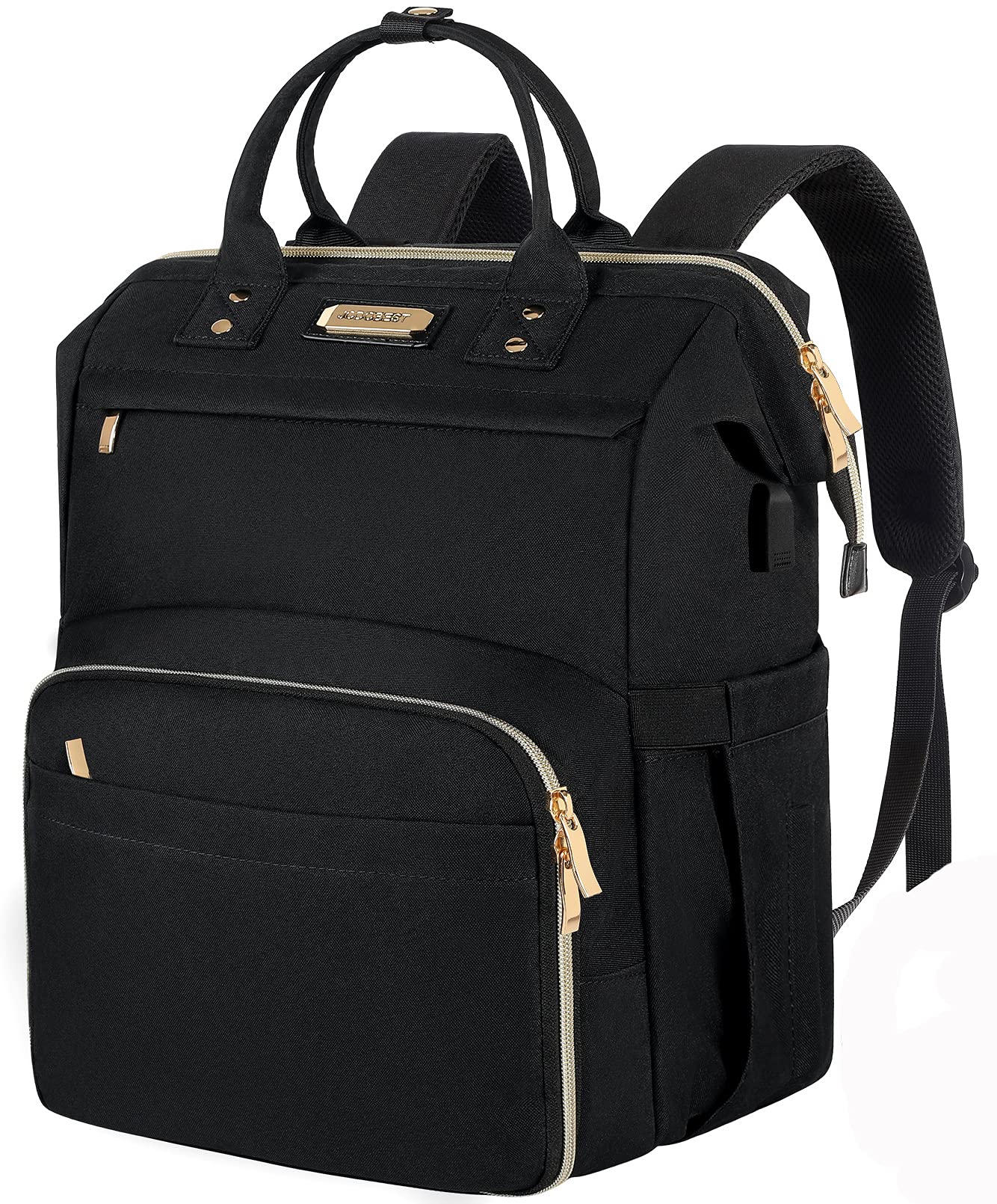 Insulated Lunch Bag Backpack with USB Port - Leakproof Cooler Backpack for Work, School & Travel - Fits 15.6 Inch Laptop (Men & Women) - Perfect for Office, Picnics & Commuting