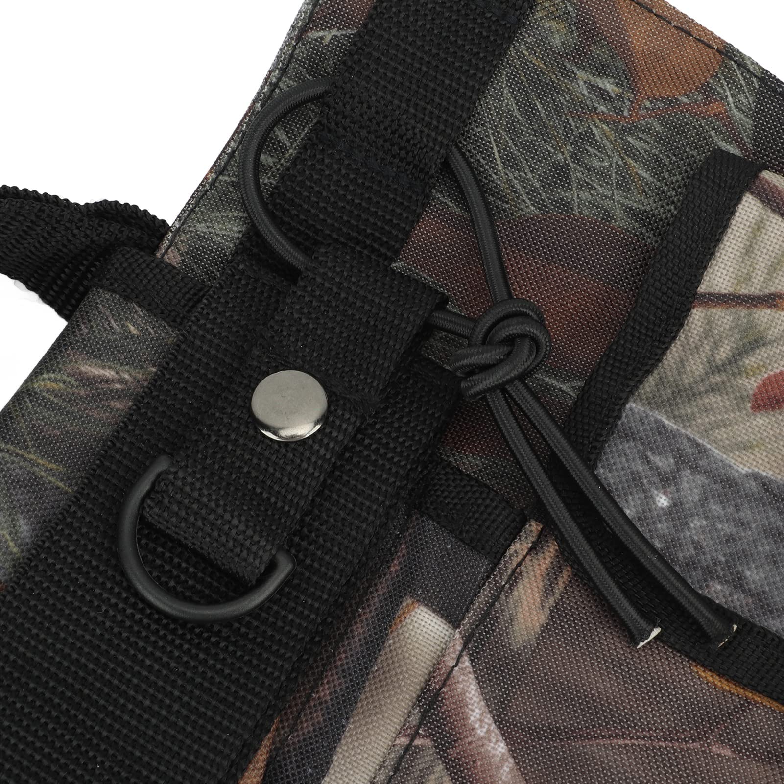 Adjustable Radio Chest Harness Front Pack - Shoulder Holster for Two-Way Radios & Walkie Talkies - Perfect for Construction, Hiking, Security & Outdoor Activities