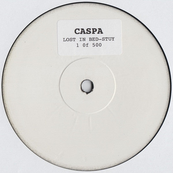 Caspa Lost In Bed Stuy 12 White Label CASPA001 - Premium Streetwear Hoodie for Urban Fashion & Hip-Hop Style