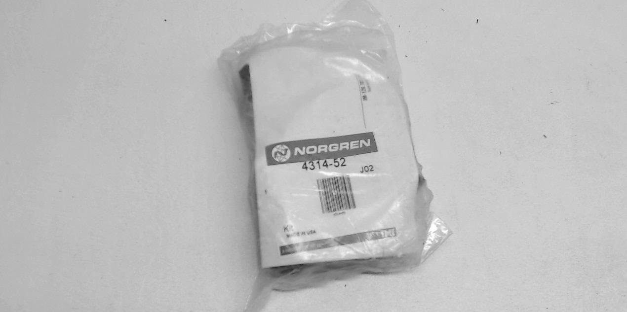 NORGREN 4314-52 EXCELON 73 & 74 Series Quick Clamp Bracket Kit - Compatible with Intermediate & Standard Compressed Air Filters - Zinc & Aluminum Construction - Ideal for Industrial Pneumatic Systems & Air Filtration Applications