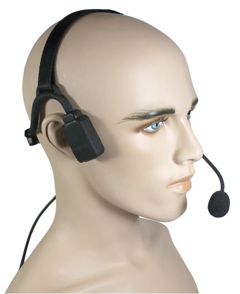 NBP Tactical Bone Conduction Headset for Motorola APX & TRBO Radios - Secure & Comfortable Communication for Police, Firefighters & Outdoor Adventures