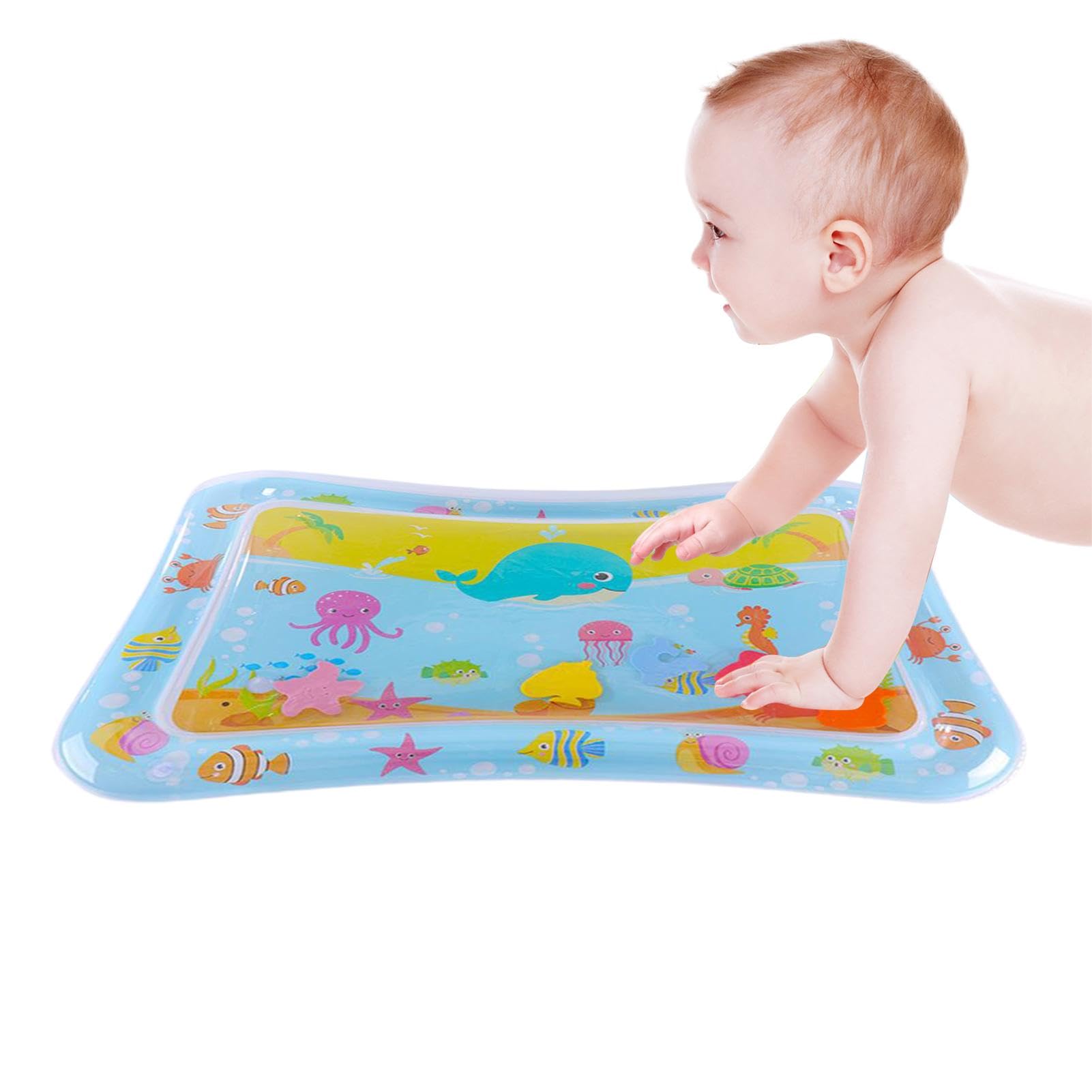 Inflatable Sea Sensory Play Mat for Kids - Large Water Activity Toy for Sensory Development & Playtime Fun