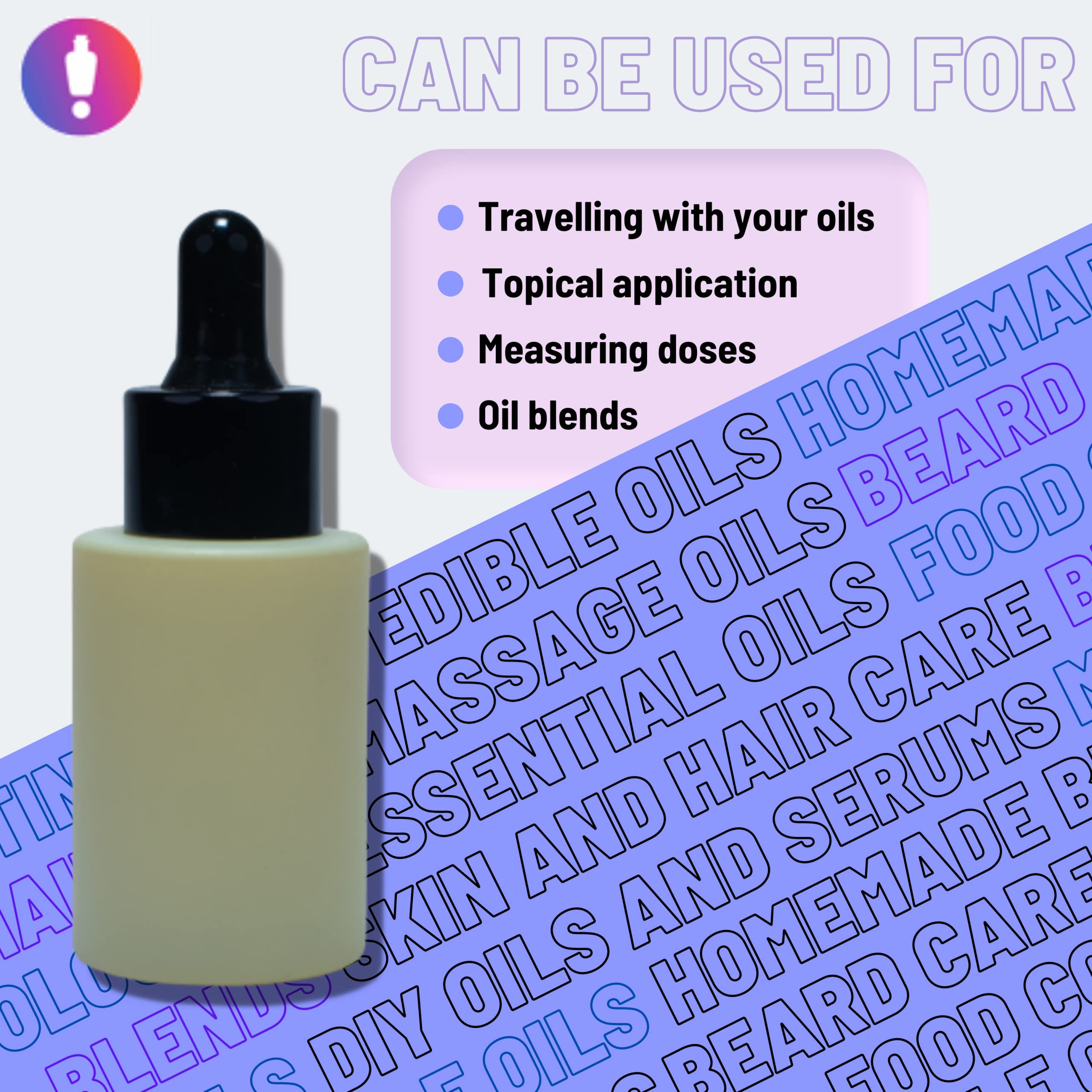 **Rentra S.P.A 30ml Matte Lemon Yellow Glass Bottle with Dropper & Black Cap - 3 Pack - Essential Oil, Serum, Cosmetic Storage - Perfect for DIY Beauty, Aromatherapy, and Travel**