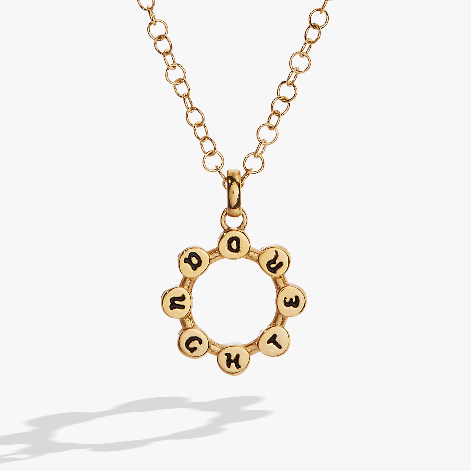 Hidden Message 'Daughter' Crystal Necklace - Elegant Personalized Jewelry Gift for Women | Perfect for Birthdays, Mother's Day & Special Occasions