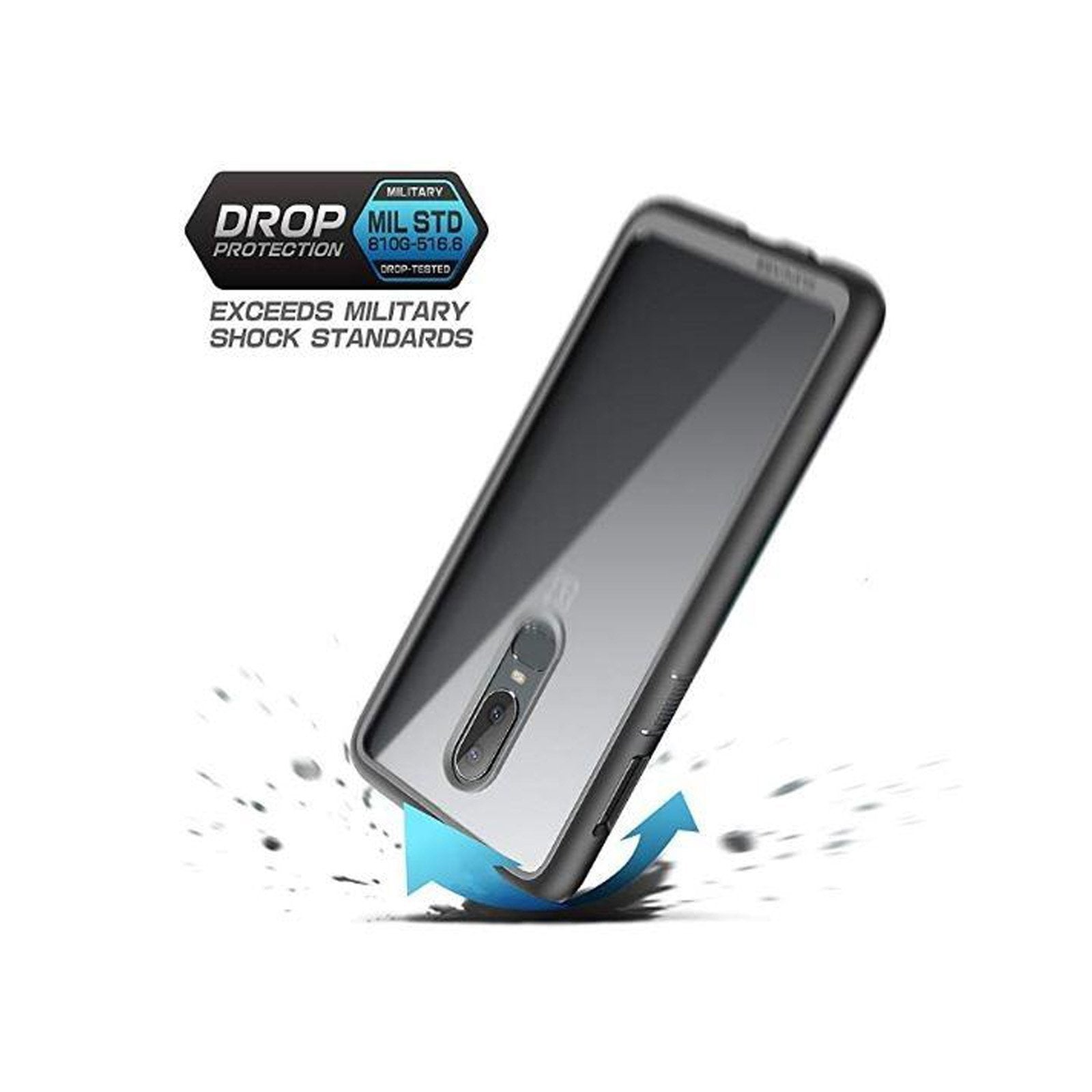 OnePlus 6 Phone Case - Unicorn Beetle Slim Clear Protective Cover with Shock Absorption | Perfect for Daily Use, Travel & Outdoor Activities