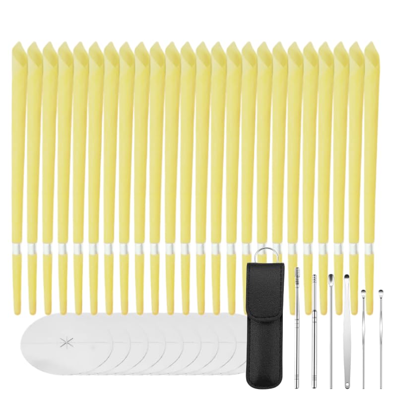 20 Pack Ear Cleaning Kit - Safe & Easy Ear Wax Removal Tool with Gift Box - Perfect for Home, Travel & Personal Hygiene Care