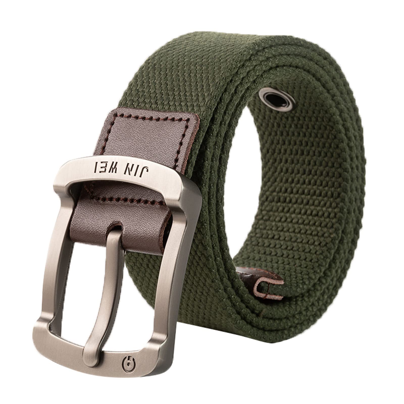 Men's Quick Release Canvas Belt - Adjustable Unisex Outdoor Training Belt with Buckle - Perfect for Hiking, Workouts & Casual Wear