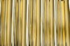 Disposable Guest Hand Towels with Ribbon - 200 Count, Gold Candle Embossed Design for Elegant Parties, Weddings & Upscale Events