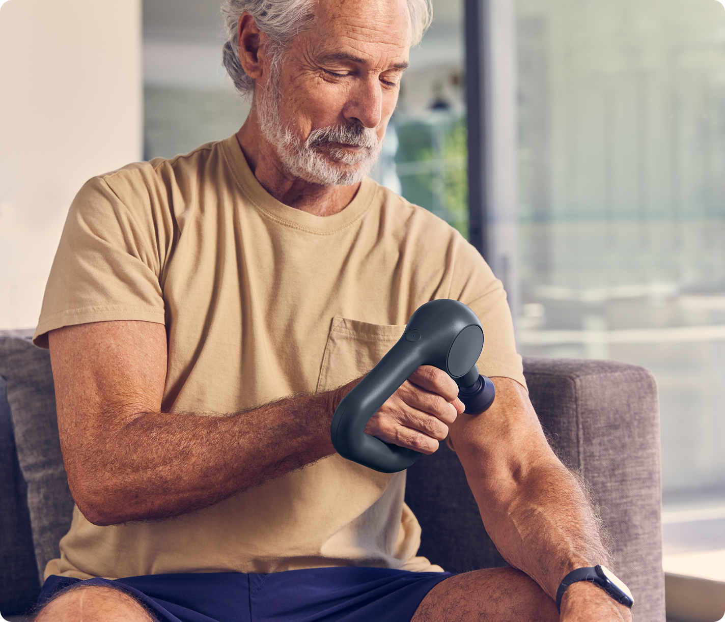 Theragun Relief Charcoal - Deep Tissue Massage Gun for Muscle Pain Relief & Recovery - Perfect for Athletes, Fitness Enthusiasts & Post-Workout Recovery