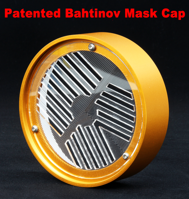 Bahtinov Mask Cover (Patented) for WO 81 Series Telescopes (CPBM 81) - Premium Telescope Focusing Aid for Astrophotography & Stargazing