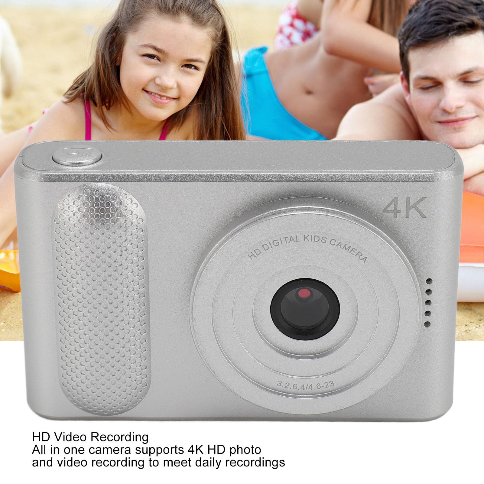 4K Digital Camera with 16X Zoom - 1080P HD Vlogging Camera, 2.4