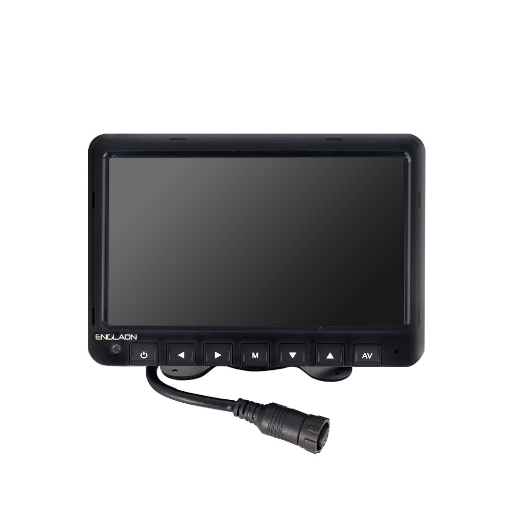 12V 36V 7 AHD Wired Monitor DVR Reverse Camera Cable 7M - High Resolution Backup Camera System for Trucks, RVs & Vehicles - Perfect for Night Vision Parking & Safety Monitoring