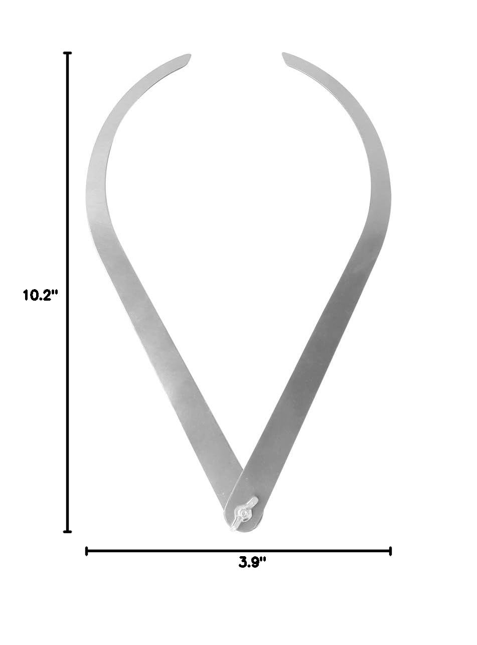 **Durable Ceramic Caliper Tool for Woodworking, Pottery & Clay Crafts - Precision Measuring for Wood Models, Foam & Paint Projects**