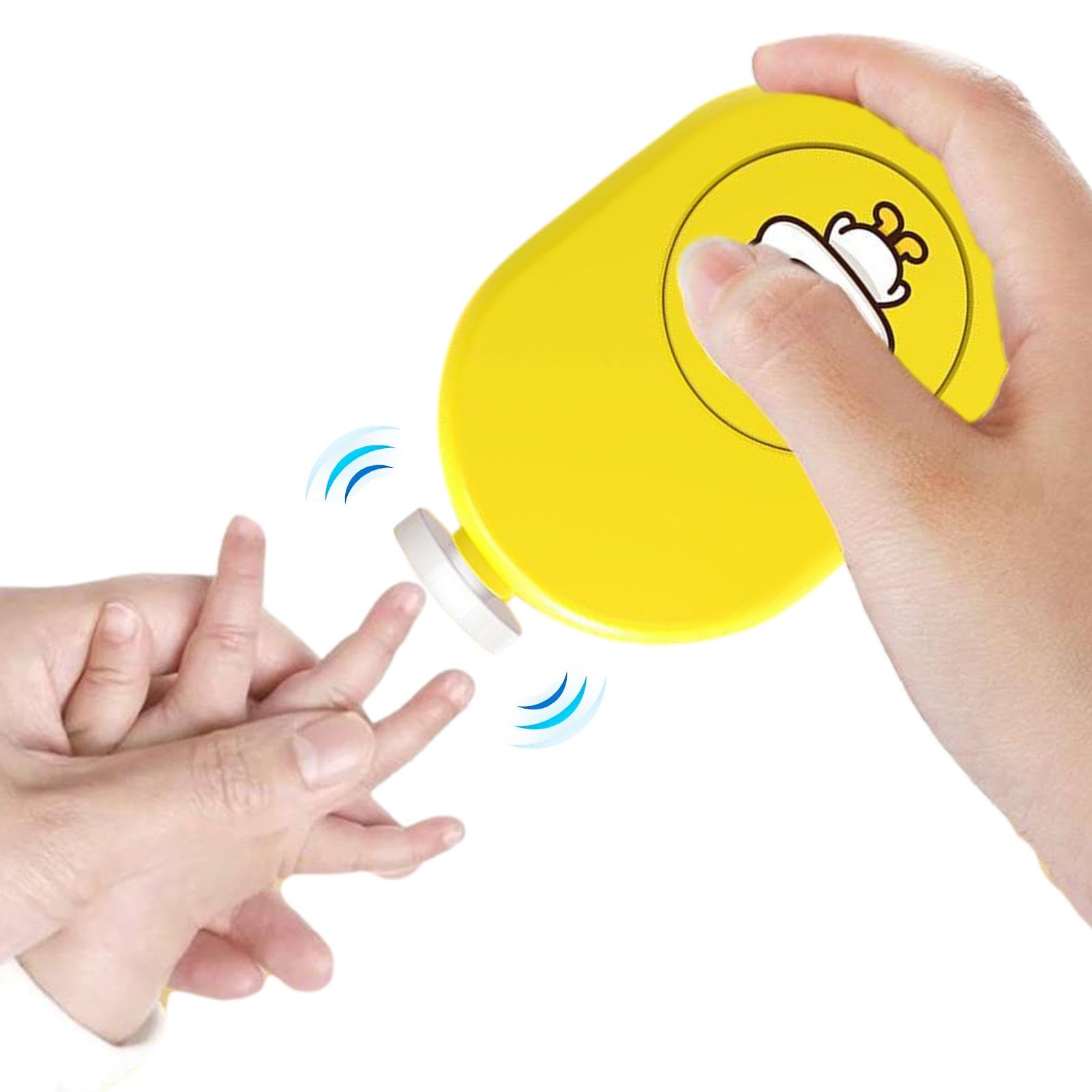 Electric Baby Nail Trimmer for Infants & Toddlers - Safe Baby Nail Clippers Alternative - Gentle Baby Grooming & Manicure Tool for Newborns - Perfect for Home Use & Travel Baby Care