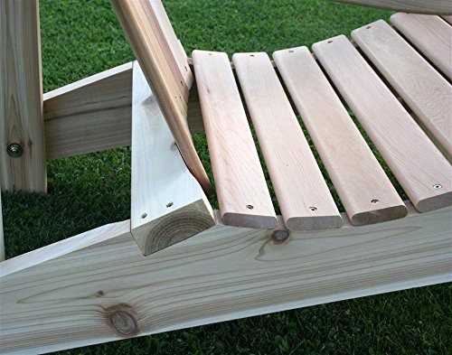 Premium Cedar Wood Adirondack Chair - Handcrafted Outdoor Furniture for Patio, Garden & Backyard Relaxation | Durable & Weather-Resistant American Forest Design