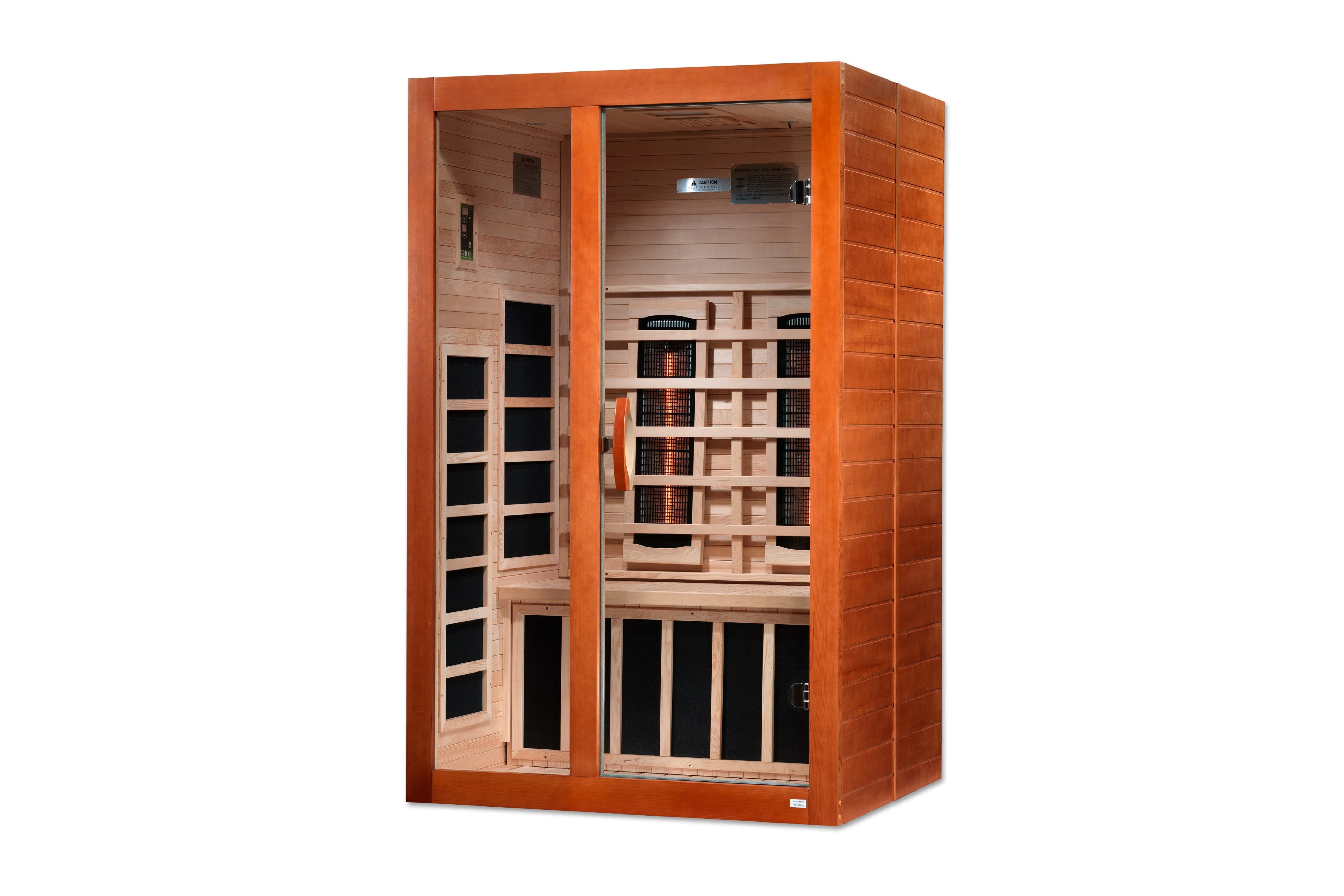 Golden Designs Santiago 2-Person Full Spectrum Infrared Sauna for Home Relaxation & Detox - Perfect for Wellness & Muscle Recovery