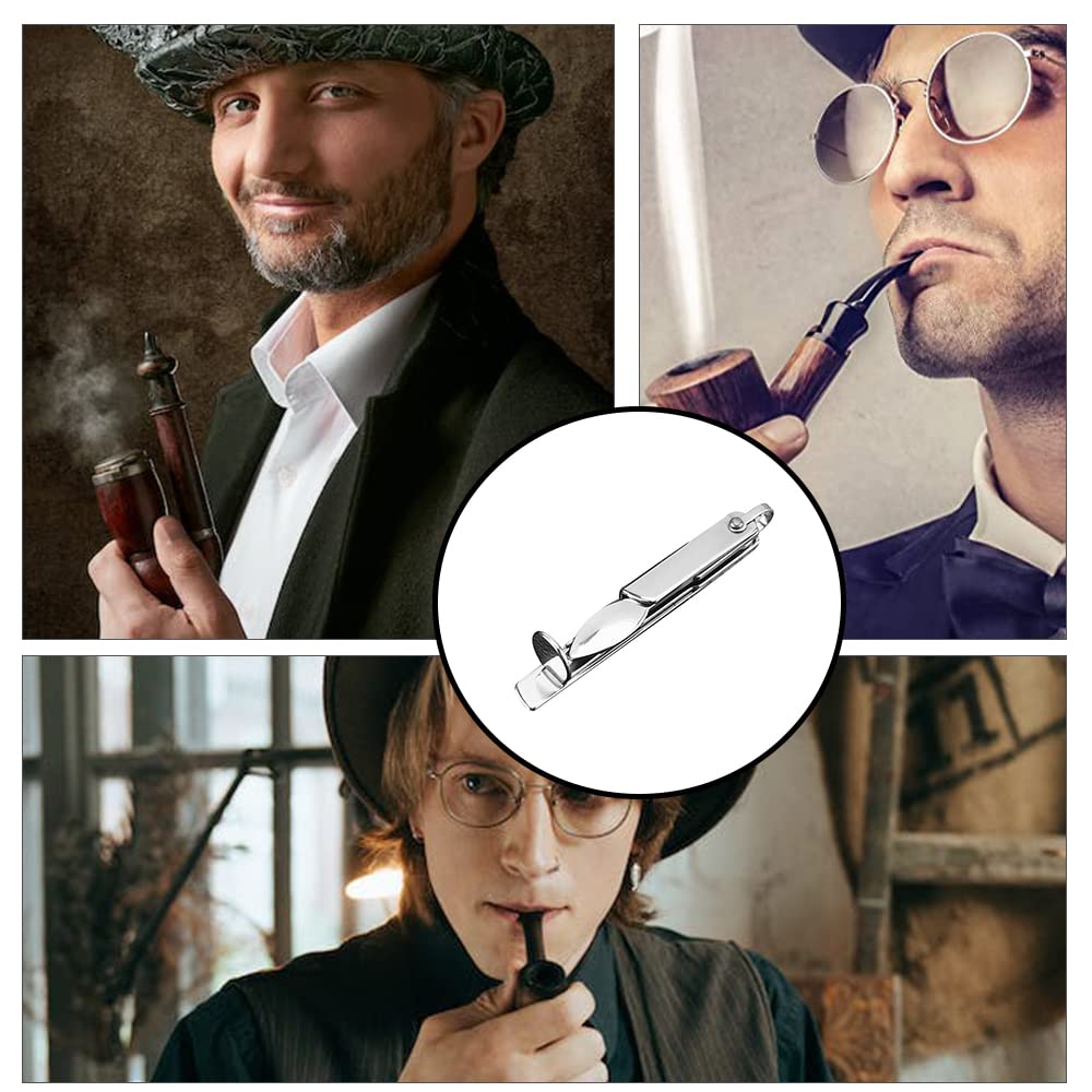 3-in-1 Stainless Steel Tobacco Pipe Cleaning Tool - Pipe Tamper, Reamer & Cleaner for Hookahs, Water Pipes & Smoking Accessories | Perfect for Pipe Maintenance & Relaxation Moments