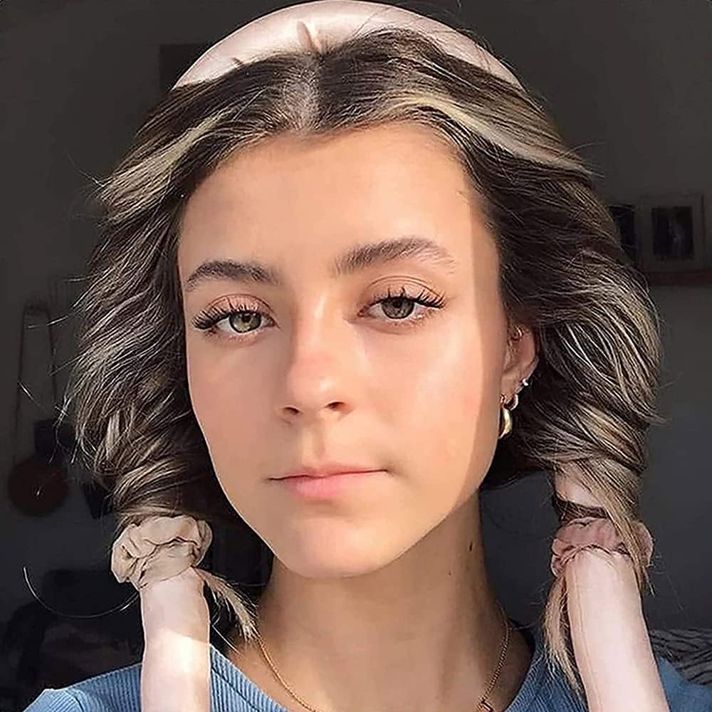 Heatless Curling Rod Rollers for Women - No Heat Silk Curl Headband with Soft Foam, Curling Ribbon & Flexi Rods | DIY Hair Styling Tools for Natural Long to Medium Hair | Perfect for Overnight Curls, Beach Waves & Salon-Quality Styles at Home