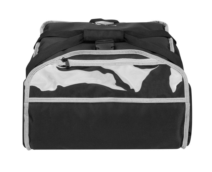 Vollrath 19x19x9 Insulated Pizza Delivery Bag - Commercial Grade Thermal Food Carrier for Hot & Cold Meals - Perfect for Restaurants, Catering & Home Delivery Services