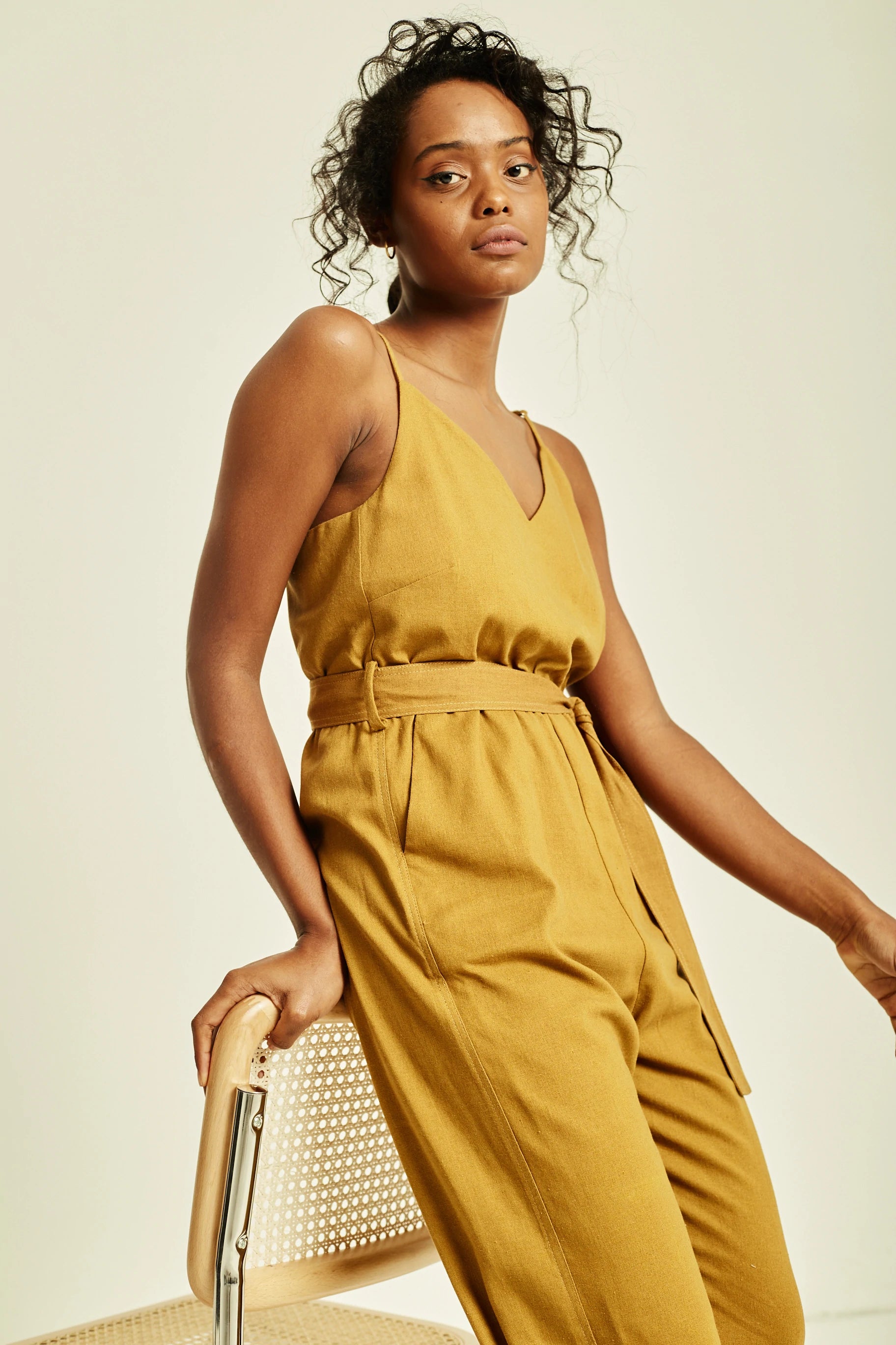 Stylish Gemma Jumpsuit for Women - Trendy One-Piece Romper with Pockets | Perfect for Casual Outings, Parties & Summer Vacations
