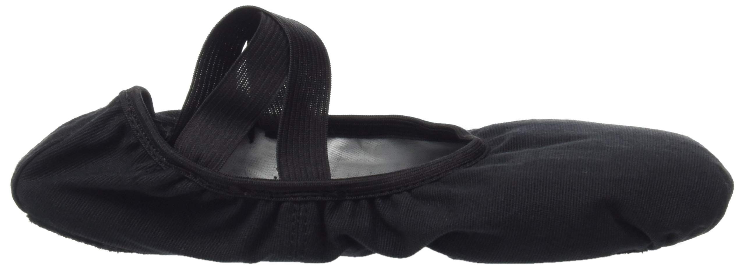 Women's Ballet Shoes for Wide Feet - Black Size 4.5 Big Kid | Comfortable Dance Shoes for Ballet Class, Recital & Practice