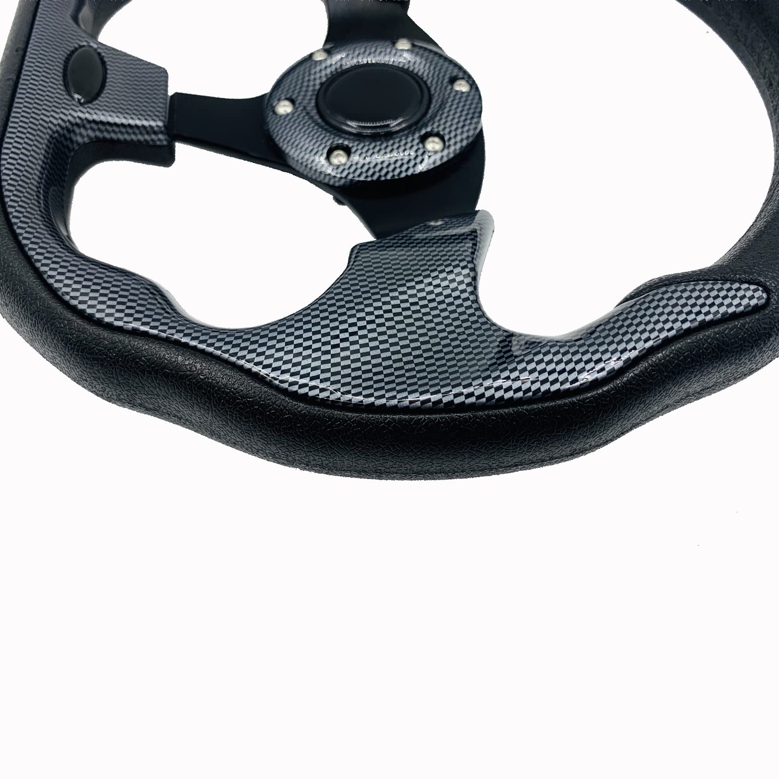 Universal Golf Cart Steering Wheel for EZGO RXV, TXT, Club Car DS & Precedent - Premium Replacement for EZGO, Yamaha Golf Carts - Perfect for Golf Courses, Resorts, and Private Communities