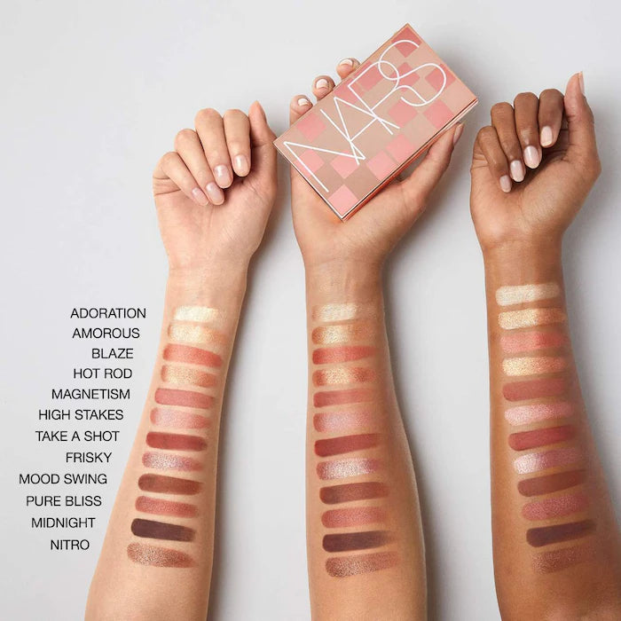 NARS Afterglow Irresistible Eyeshadow Palette - Long-Lasting Pigmented Makeup for Day & Night Looks | Perfect for Parties, Weddings & Special Occasions