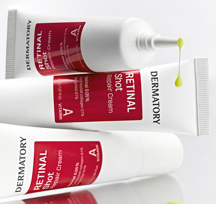 Dermatory Retinal Shot Repair Cream 30ml - Anti-Aging Face Moisturizer for Wrinkles & Fine Lines - Perfect for Night Skincare Routine & Dry Skin Care