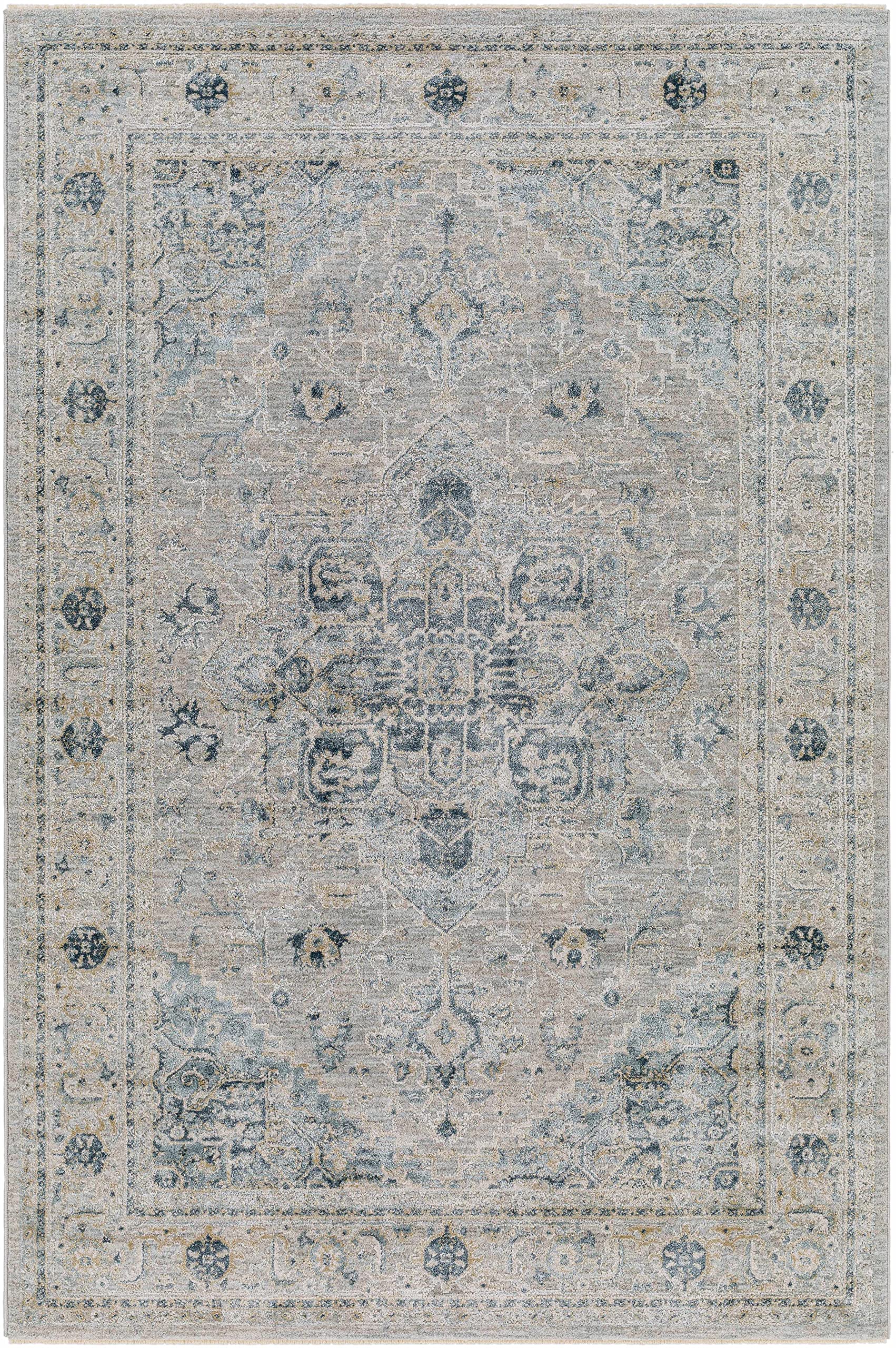 Hauteloom Whangamata Modern Area Rug - Green & Gray - 7'10