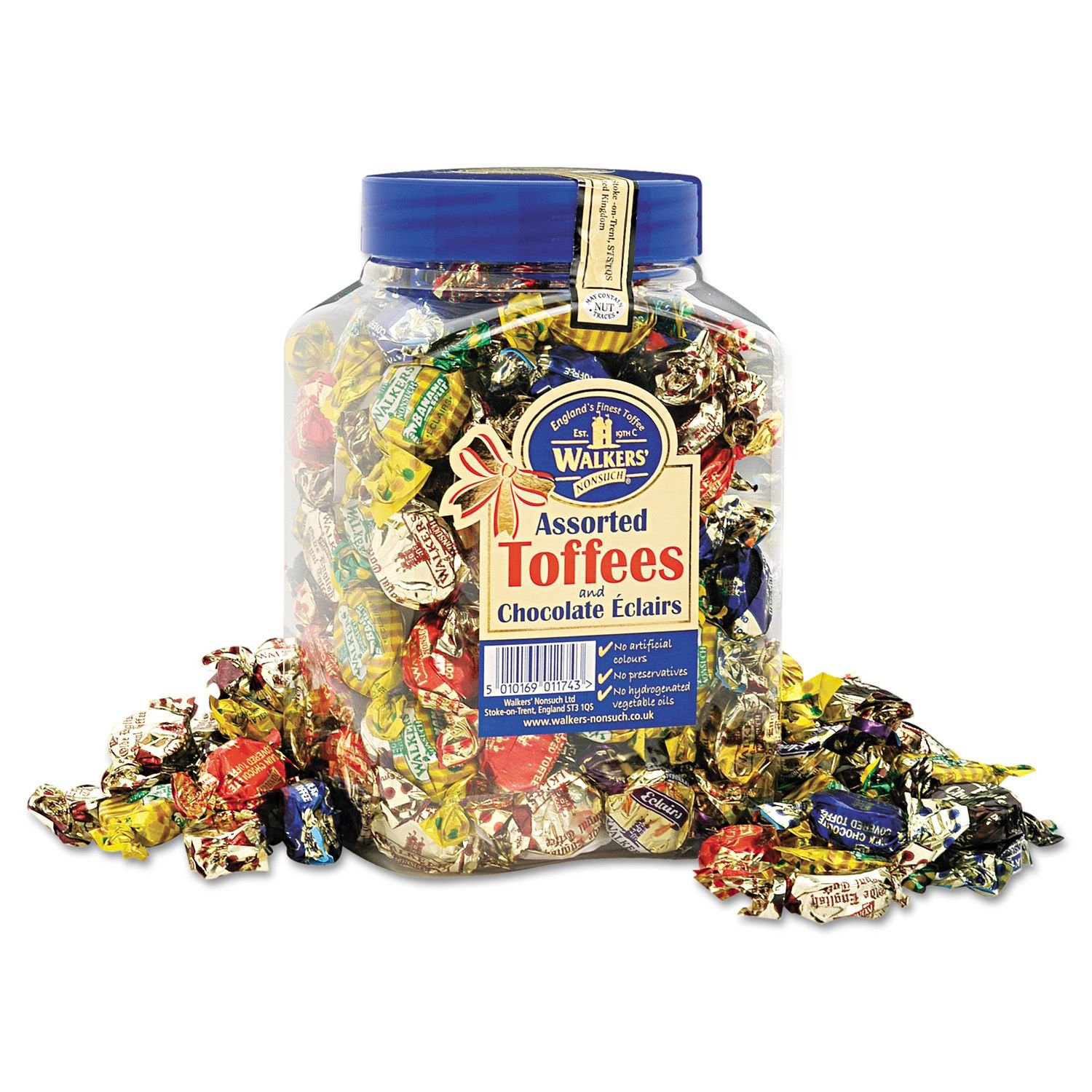 Assorted Flavored Toffee Candy - 2.75 lb. Tub (2 Pack) | Bulk Toffee Treats for Parties, Gifts & Office Snacks | Premium Buttery Toffee in Variety Pack